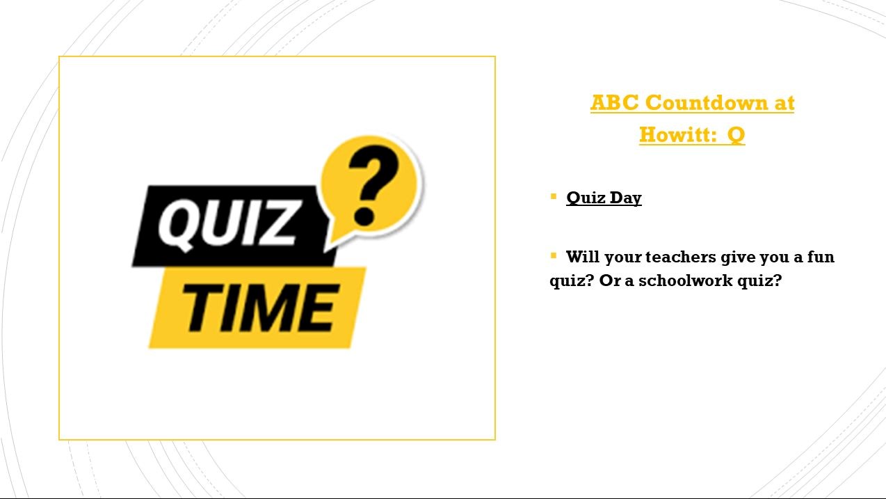 Quiz time