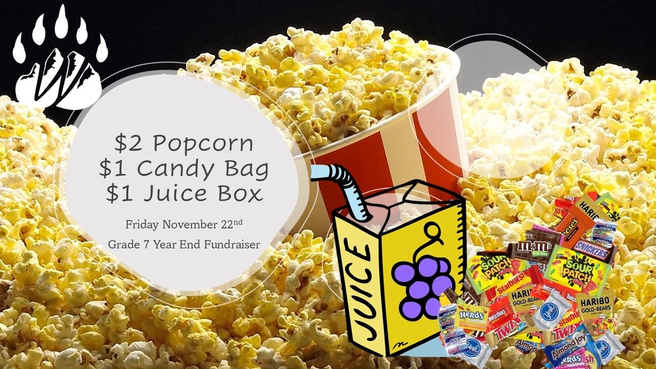 Popcorn Fundraiser