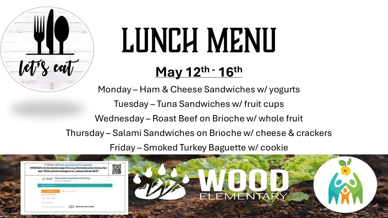 Lunch Program Menu