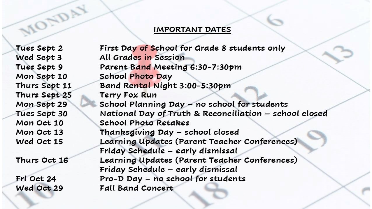 Dates