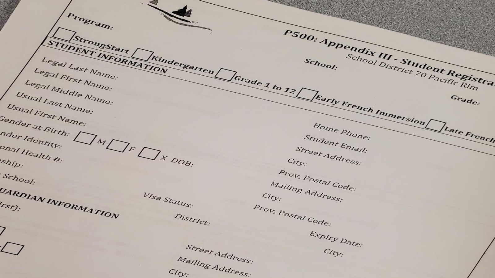 Registration Form
